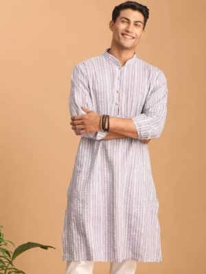 Mens Straight Kurta Pajama