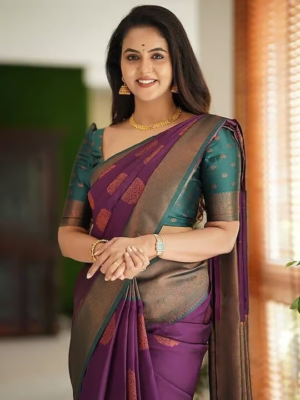 Designer Banarasi Silk Saree