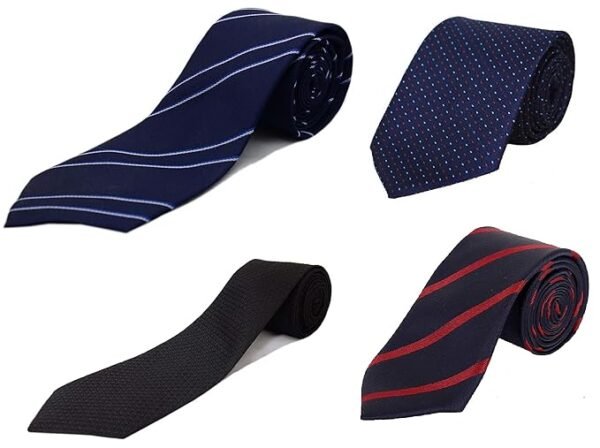 Alcove Pack Of 4 Designer Formal Tie For Men And Boys