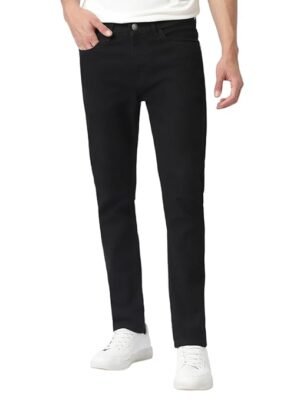 Men’s Slim Fit Denim Black Jeans