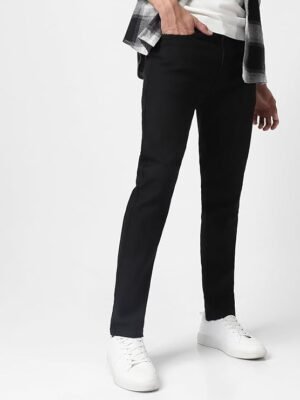 Men’s Slim Fit Denim Black Jeans